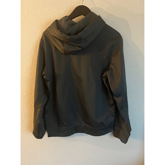 Nike Oklahoma State Cowboys Therma-FIT Hoodie Men's Charcoal Gray OSU Logo - Picture 3 of 4